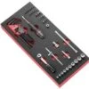 Module D'outils FACOM Douilles/cliquet 1/4" - Plateau Mousse