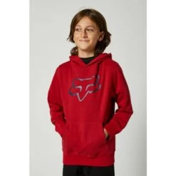 Sweat à Capuche FOX Legacy Enfant Rouge