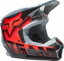 Casque FOX V1 Trice Gris/orange 2022