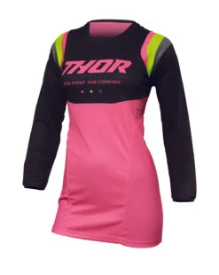 Maillot THOR Pulse Femme Rev Charcoal/rose 2022