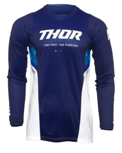Maillot THOR Pulse React Navy/blanc 2022