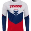 Maillot THOR Sector Chev Rouge/navy 2022
