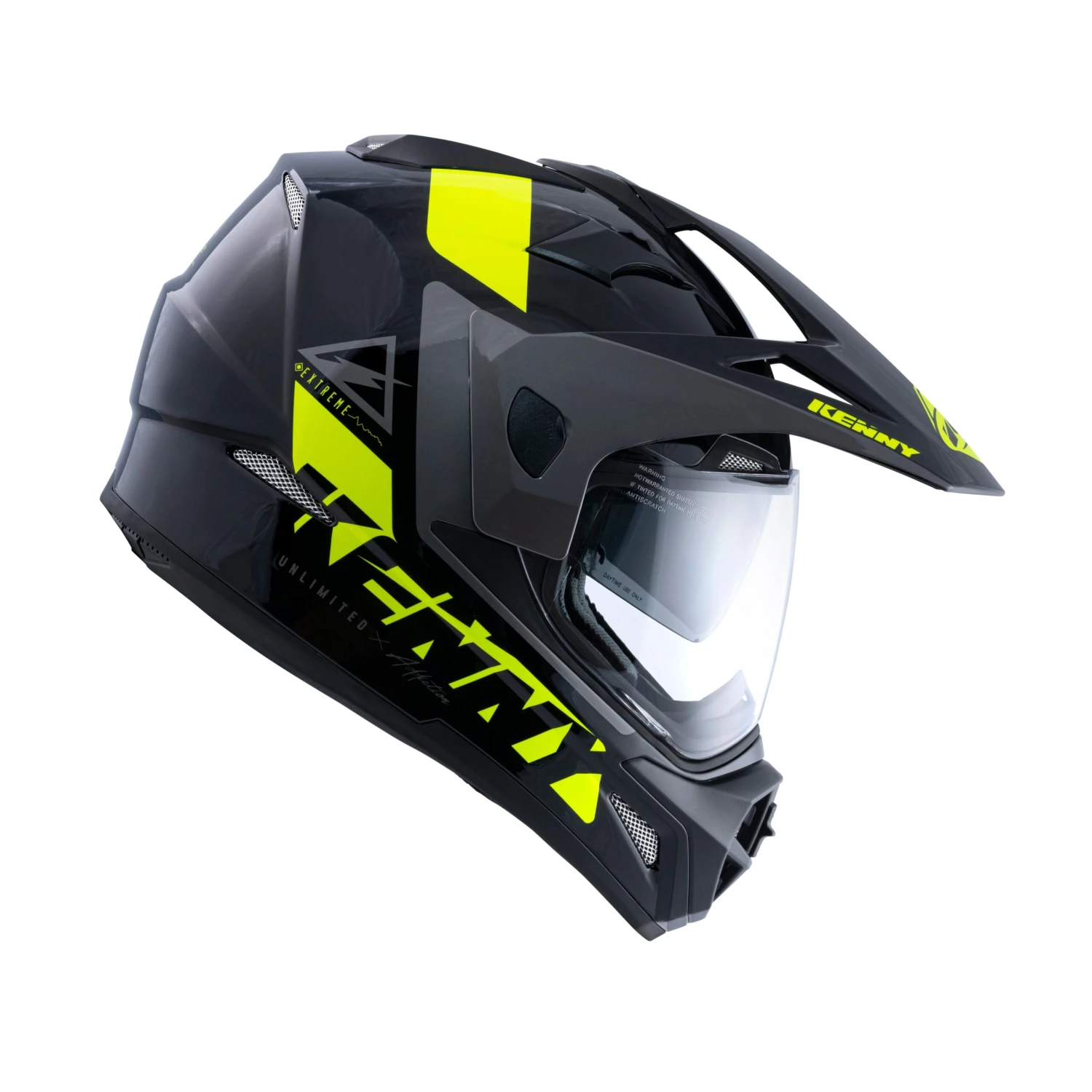 Casque Kenny Extreme Noir/jaune Fluo 2022 4 Casque Kenny Extreme Noir/jaune Fluo 2022 – Image 2