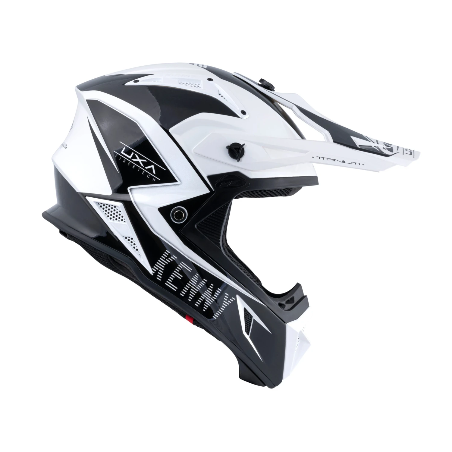 Casque Kenny Titanium Blanc/noir 2022 4 Casque Kenny Titanium Blanc/noir 2022 – Image 2