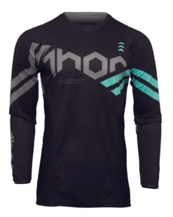 Maillot THOR Pulse Cube Noir/menthe 2022