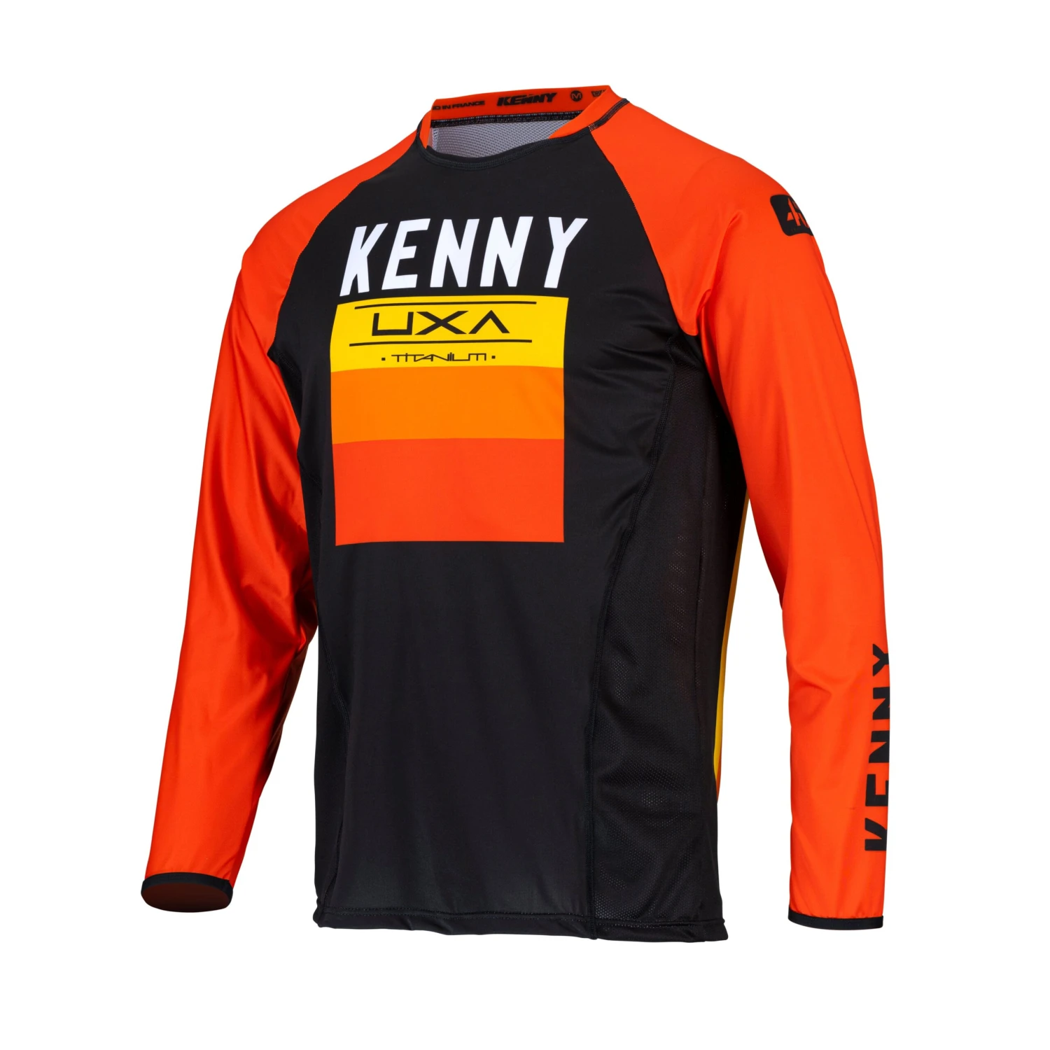 Maillot Kenny Titanium Noir/orange 3 Maillot Kenny Titanium Noir/orange