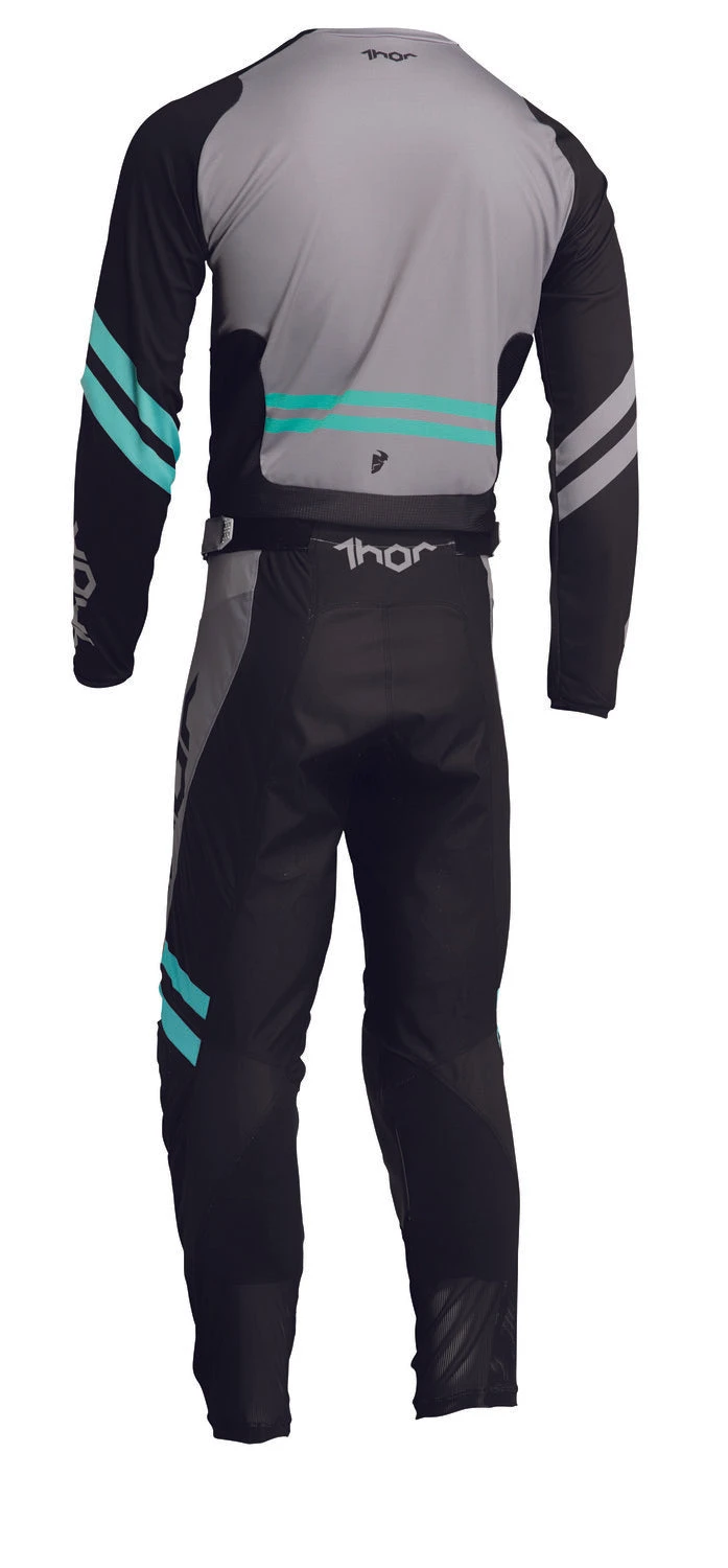 Maillot THOR Pulse Cube Noir/menthe 2022 6 Maillot THOR Pulse Cube Noir/menthe 2022 – Image 4