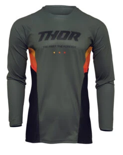 Maillot THOR Pulse React Army/noir 2022