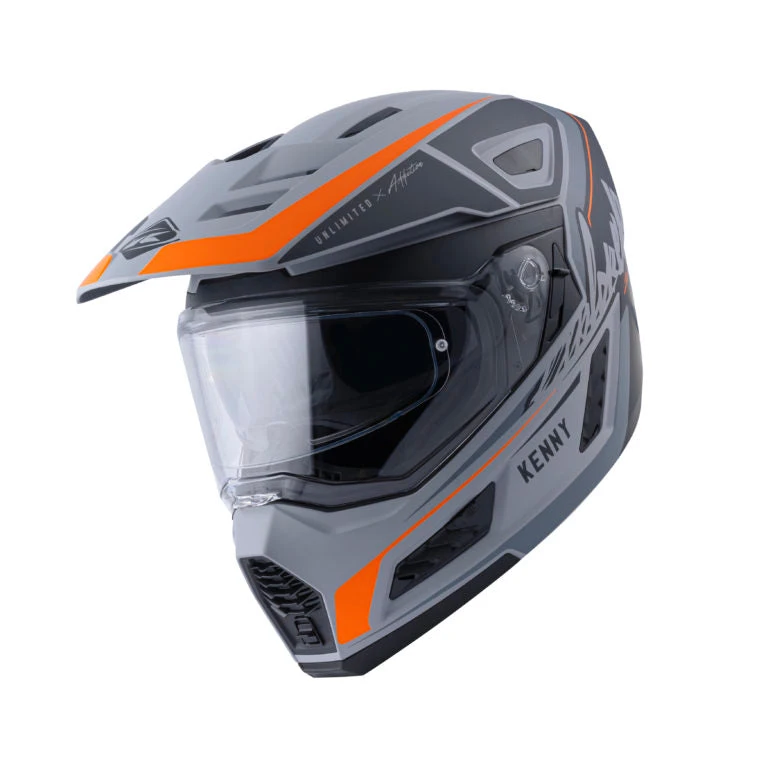 Casque Kenny Explorer Gris Mat 2022 6 Casque Kenny Explorer Gris Mat 2022 – Image 4