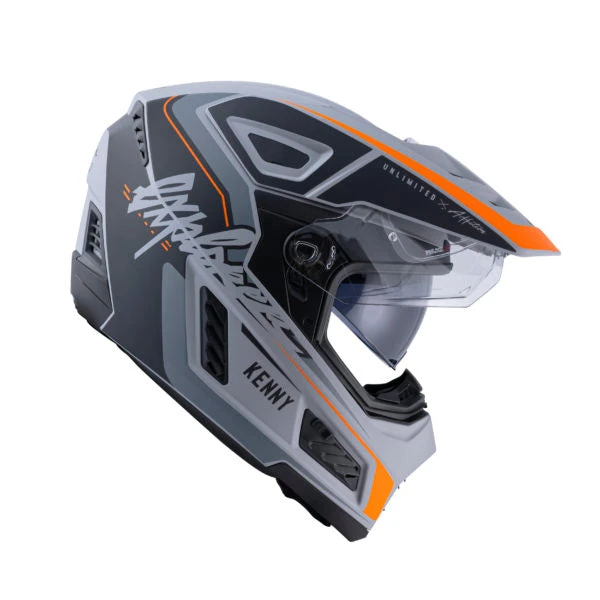 Casque Kenny Explorer Gris Mat 2022 3 Casque Kenny Explorer Gris Mat 2022