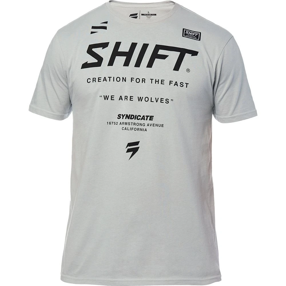 Fox T-shirt SHIFT Muse Gris 3 Fox T-shirt SHIFT Muse Gris