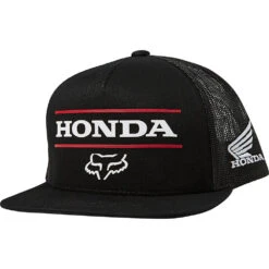 Casquette FOX Honda Noire