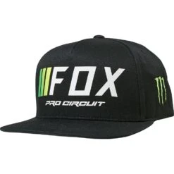 Casquette FOX Pro Circuit Noir