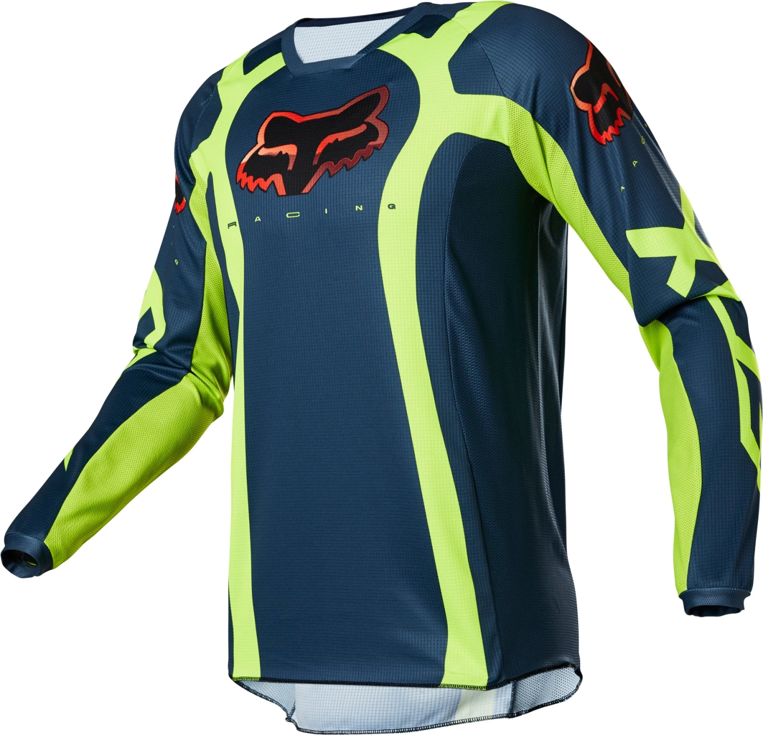 Maillot FOX 180 Venz Navy/vert 2022 4 Maillot FOX 180 Venz Navy/vert 2022 – Image 2