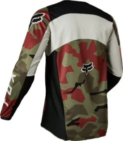 Maillot FOX 180 Bnkr Camo Vert 2022 7 Maillot FOX 180 Bnkr Camo Vert 2022 -Outils De Moto 28827 031 3