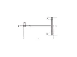 Clé Mâle 6 Pans En T BETA 12mm -Outils De Moto 2ccf5185b039436a9f63cd0f6bba26cc