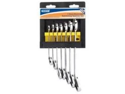 Jeu 7 Clés Mixtes DRAPER Cliquet Réversible