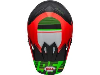 Casque BELL MX-9 Mips Strike Matte Infrared/Green/Black 10 Casque BELL MX-9 Mips Strike Matte Infrared/Green/Black – Image 9