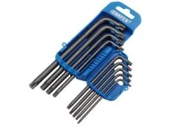 Jeu De 9 Clés Mâles DRAPER Torx® Longues