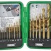 Boîte De 15 Forets DRAPER HSS Titane 1 à 10mm