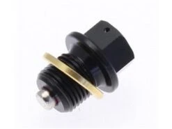 Bouchon De Vidange TECNIUM Aimanté M19x1,5x14 Alu Noir