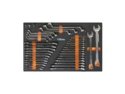 Plateau Thermoformé Souple BETA Série M M25 40 Clés Mixtes Et Adapteurs Pour Douilles