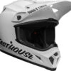 Casque BELL MX-9 Mips Fasthouse Gloss Blanc/noir