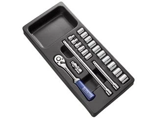 Module D'outils EXPERT Douilles Et Cliquet 3/8" - Plateau Plastique 3 Module D'outils EXPERT Douilles Et Cliquet 3/8" - Plateau Plastique