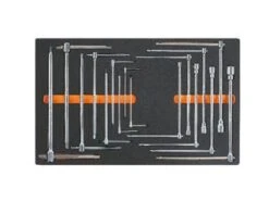 Plateau Thermoformé Souple BETA Série M M65 16 Clés En T Mâle/femelle