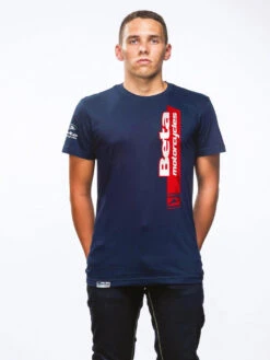 T-Shirt BETA Stripe Bleu/rouge