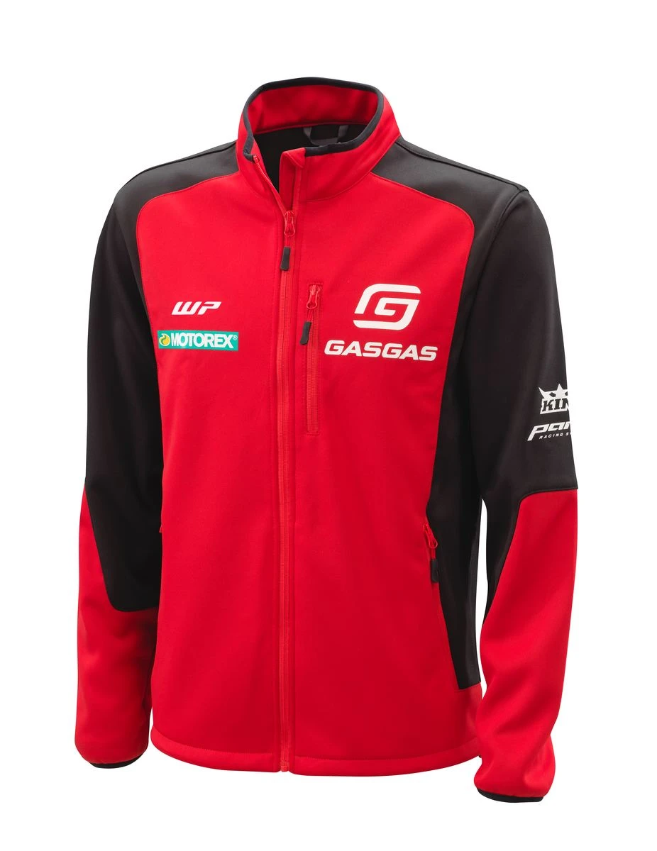 Veste Softshell Gasgas Réplica Team Officiel 3 Veste Softshell Gasgas Réplica Team Officiel