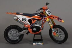 Maquette KTM 450 SX-F Musquin échelle 1/10