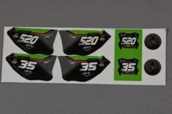 Maquette Kawasaki 250 KX-F Moreau échelle 1/12 -Outils De Moto PhotosMaquette2 024