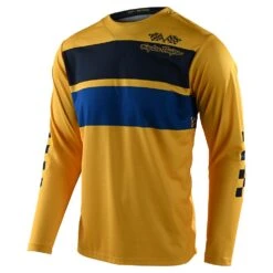 Maillot Troy Lee Designs GP Racing Stripe Jaune