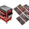 Servante Mobile D'atelier à Six Modules FACOM Rouge 101 Outils