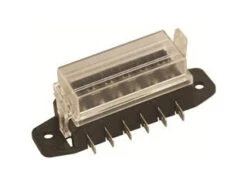 Porte-fusible BIHR Entrée Latérale 6 Voies