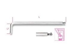 Jeu De 9 Clés Mâles 6 Pans Coudées à Tête Sphérique BETA Modèle Extra Long -Outils De Moto cf527a91066a44abb074c5aa30dd6d1d