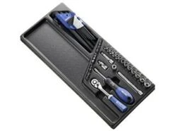 Module D'outils EXPERT Douilles Et Cliquets 1/4" - Plateau Plastique