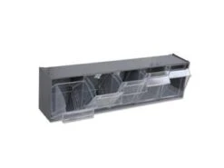 5 Bacs De Rangement BETA Avec Support