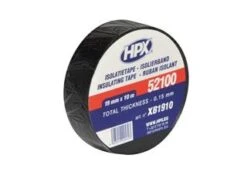 Ruban Adhésif Isolant HPX Noir 19mm X 10m