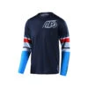 Maillot Troy Lee Designs GP Air Warped Bleu/rouge