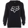 Sweat à Capuche FOX Legacy Noir -Outils De Moto sportswear fox 2023 0035 14625 001