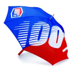 Parapluie 100% Bleu/Rouge